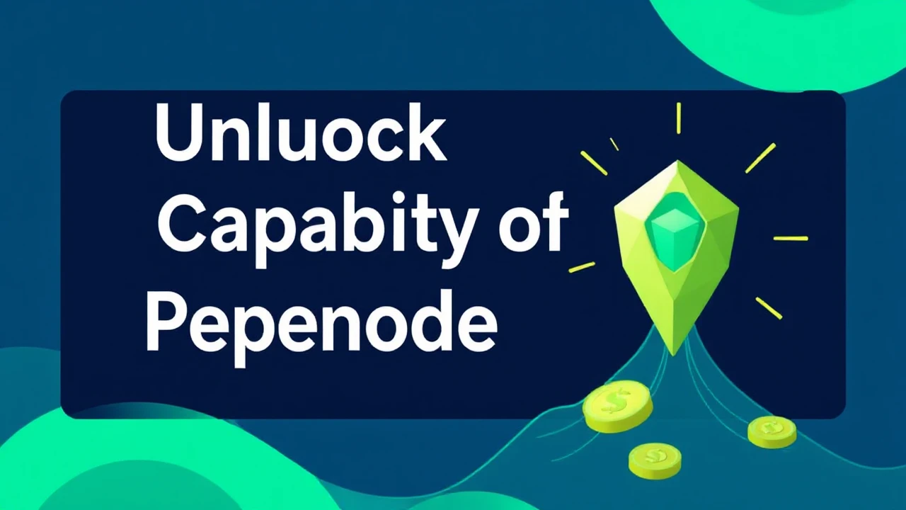 Unlocking the Capability of Pepenode Presale: Expert Tips & Tricks
