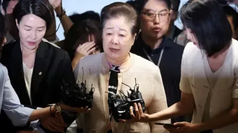 Controversial Religious Leader Rejects Gift-giving Claims Involving Former South Korean President's Wife