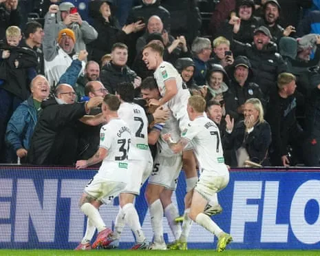 Frustration for Forest's Manager as Swansea Shock Nottingham Forest with Dramatic Turnaround