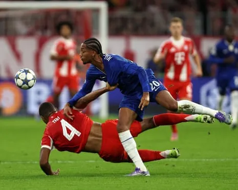 Chelsea's manager fumes when the German giants defender Tah avoids red card during Champions League defeat